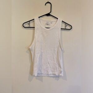 TNA White Tank Crop Top